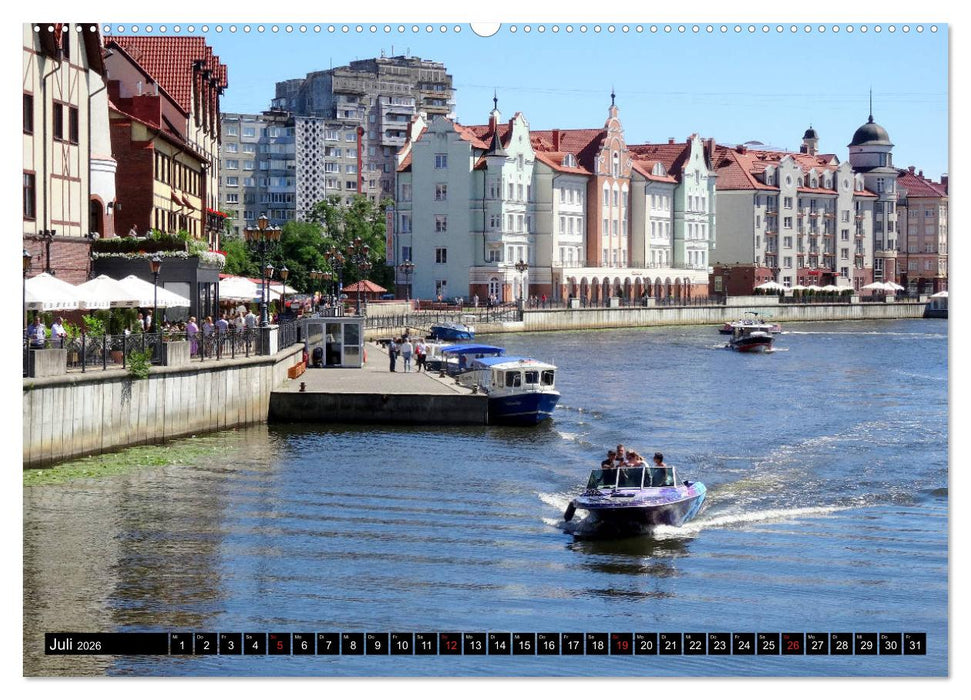 Kaliningrad - Das russische Königsberg (CALVENDO Premium Wandkalender 2026)