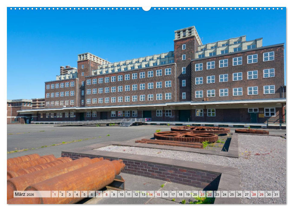 Bauhaus-Architektur im Ruhrgebiet (CALVENDO Premium Wandkalender 2026)