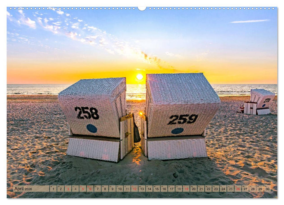 SYLT-LIEBE Atemberaubende Momente (CALVENDO Premium Wandkalender 2026)