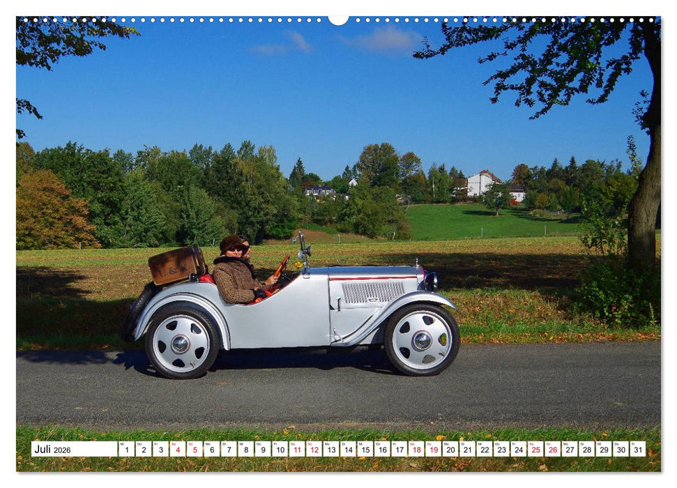 Oldtimer in Colditz (CALVENDO Premium Wandkalender 2026)