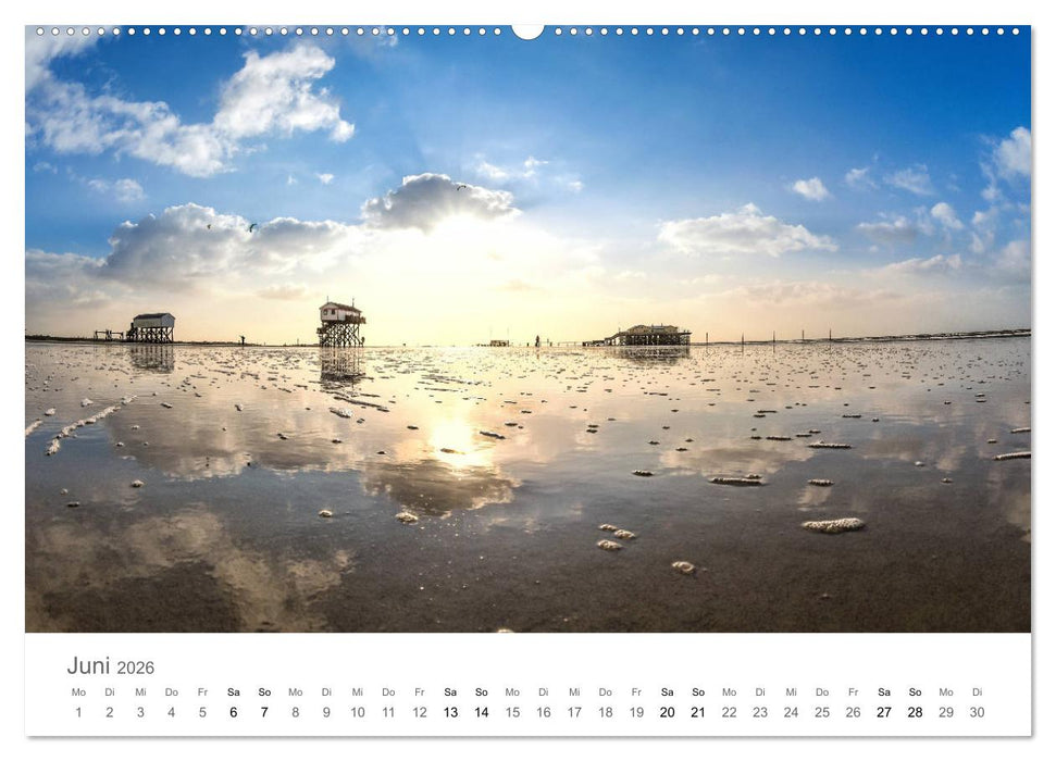 Nordfriesland (CALVENDO Premium Wandkalender 2026)