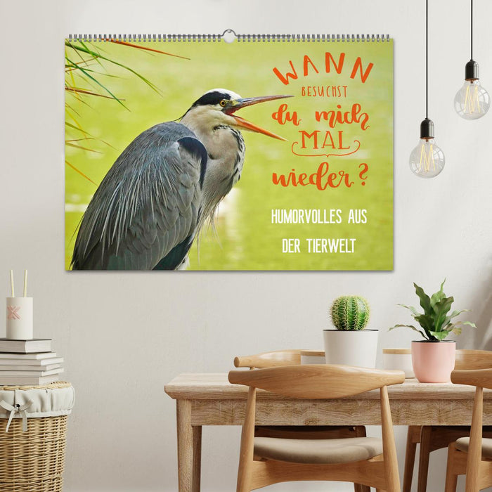 Humorvolles aus der Tierwelt (CALVENDO Wandkalender 2026)