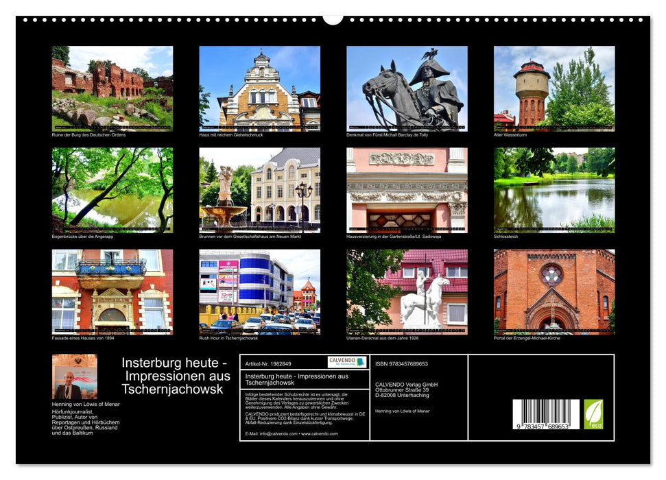 Insterburg heute - Impressionen aus Tschernjachowsk (CALVENDO Premium Wandkalender 2026)