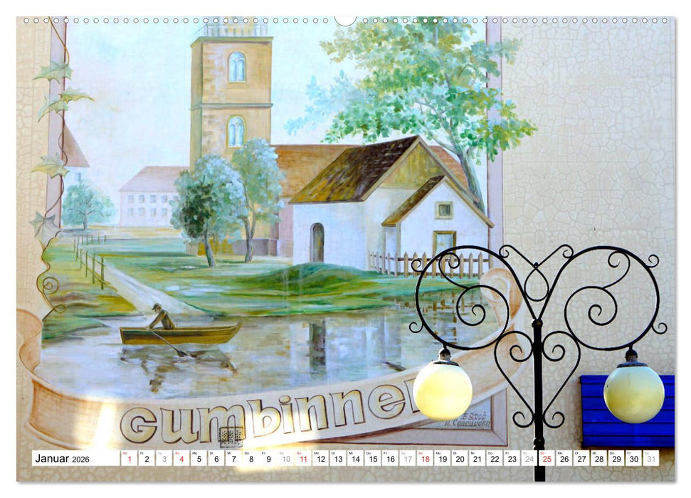 Gumbinnen - Gussew. Das neue Gesicht einer alten Stadt (CALVENDO Premium Wandkalender 2026)