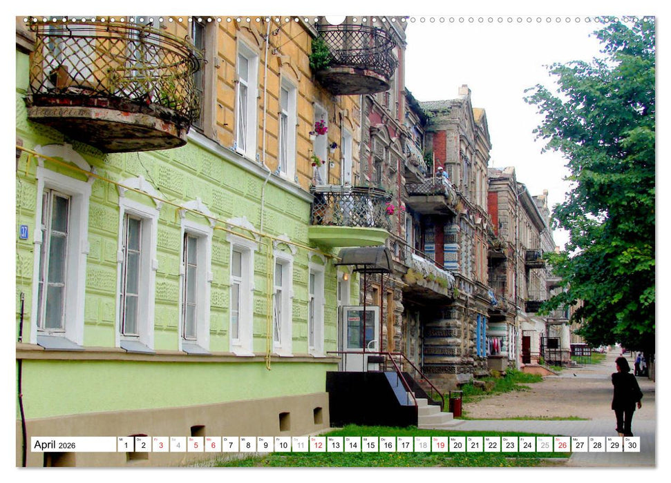 Gumbinnen - Gussew. Das neue Gesicht einer alten Stadt (CALVENDO Premium Wandkalender 2026)