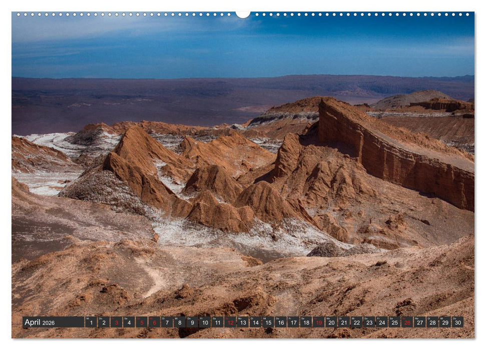 Traumwelt Chile (CALVENDO Premium Wandkalender 2026)