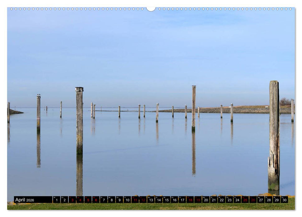 Bensersiel Küste und mehr (CALVENDO Premium Wandkalender 2026)