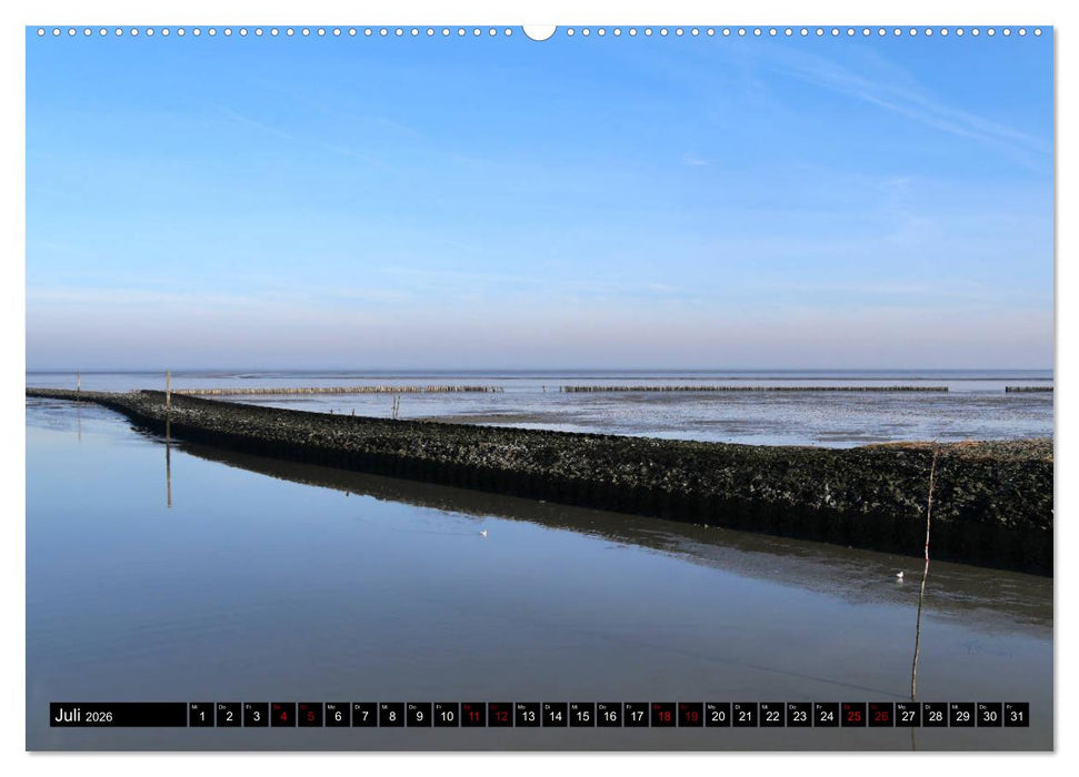Bensersiel Küste und mehr (CALVENDO Premium Wandkalender 2026)