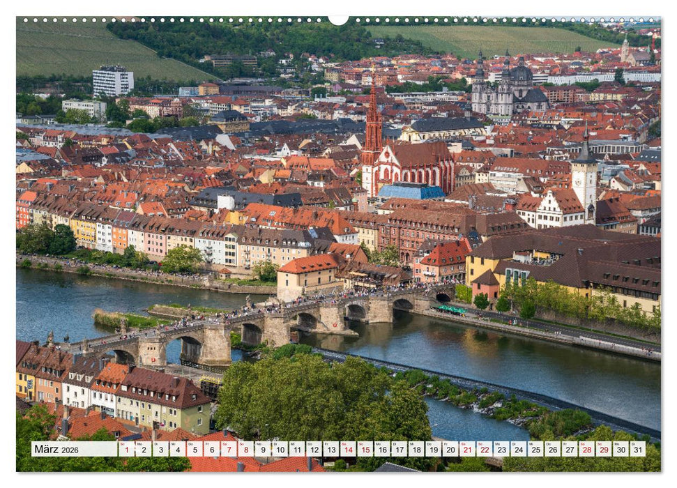 Würzburg - Bayern (CALVENDO Premium Wandkalender 2026)