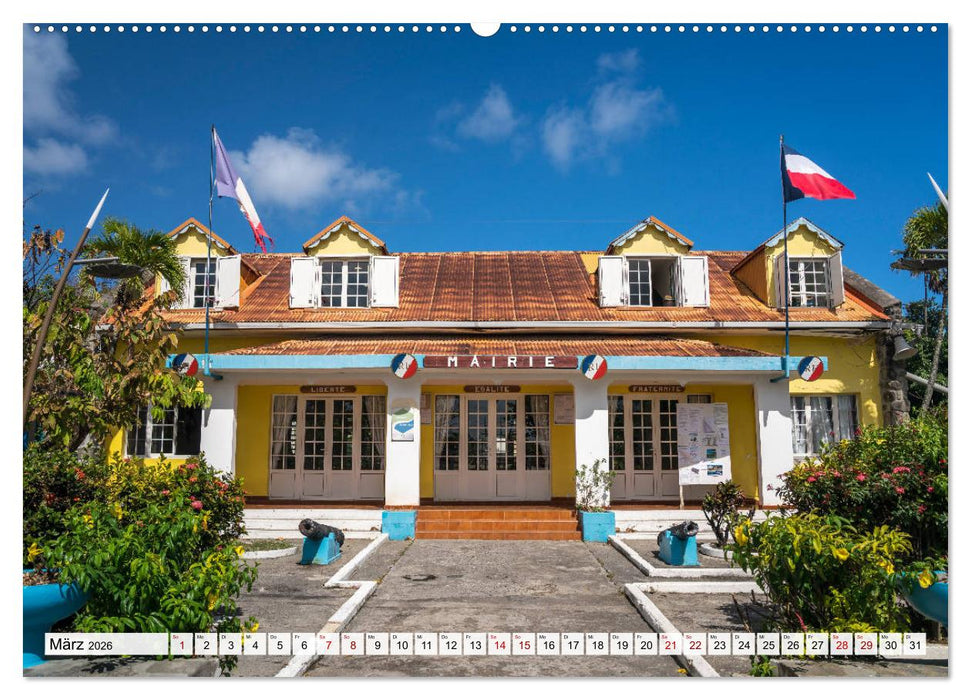 Karibik - Les Saintes - Terre De Haut (CALVENDO Premium Wandkalender 2026)