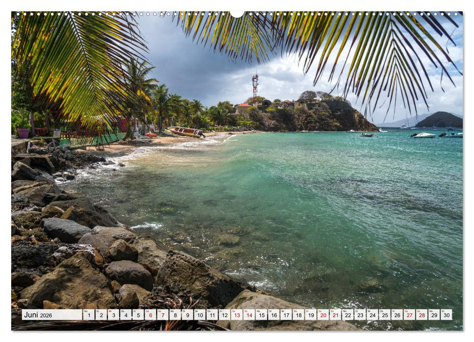 Karibik - Les Saintes - Terre De Haut (CALVENDO Premium Wandkalender 2026)