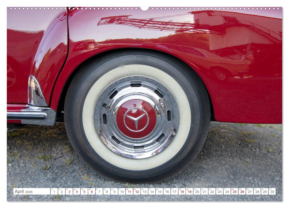 Mercedes Benz Adenauer: Legenden sind rot. (CALVENDO Premium Wandkalender 2026)