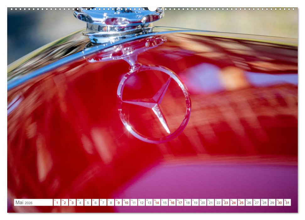 Mercedes Benz Adenauer: Legenden sind rot. (CALVENDO Premium Wandkalender 2026)