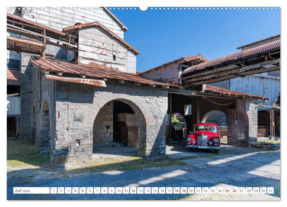 Mercedes Benz Adenauer: Legenden sind rot. (CALVENDO Premium Wandkalender 2026)