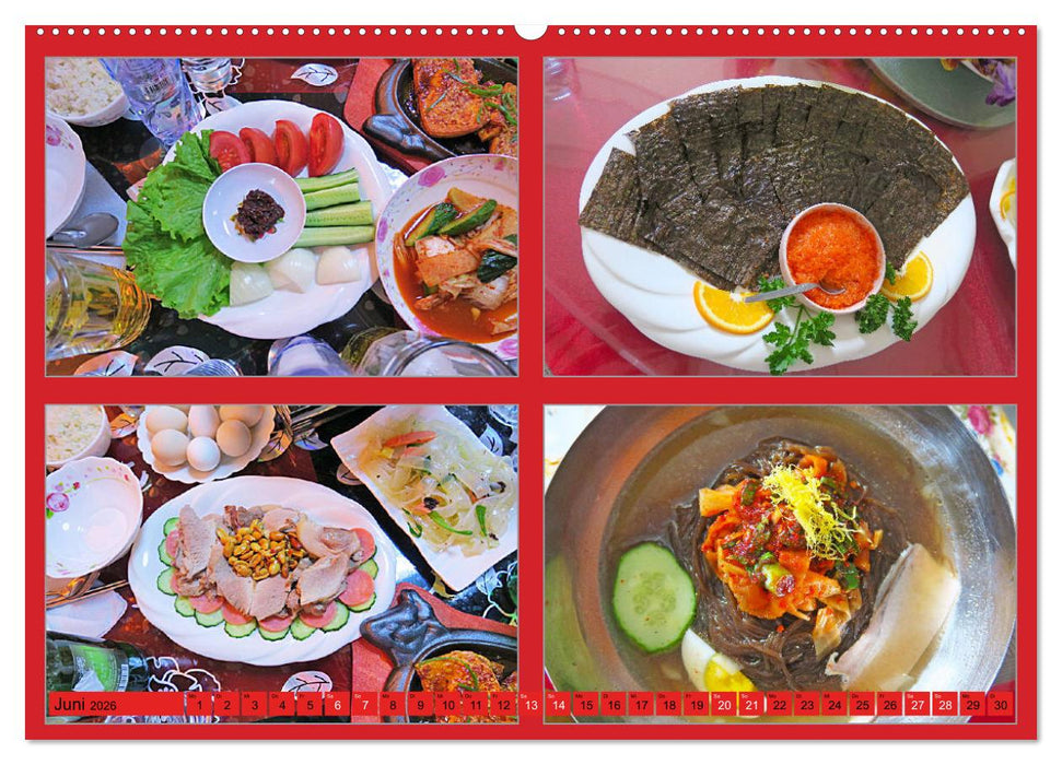 NORDKOREA - SCHÖNES UNGEWÖHNLICHES FARBIGES FREUNDLICHES (CALVENDO Premium Wandkalender 2026)