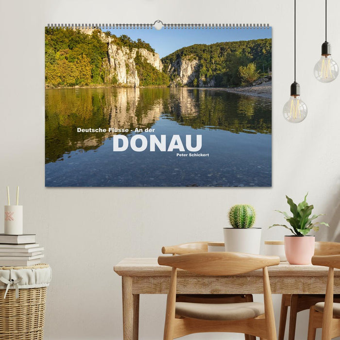Deutsche Flüsse - An der Donau (CALVENDO Wandkalender 2026)