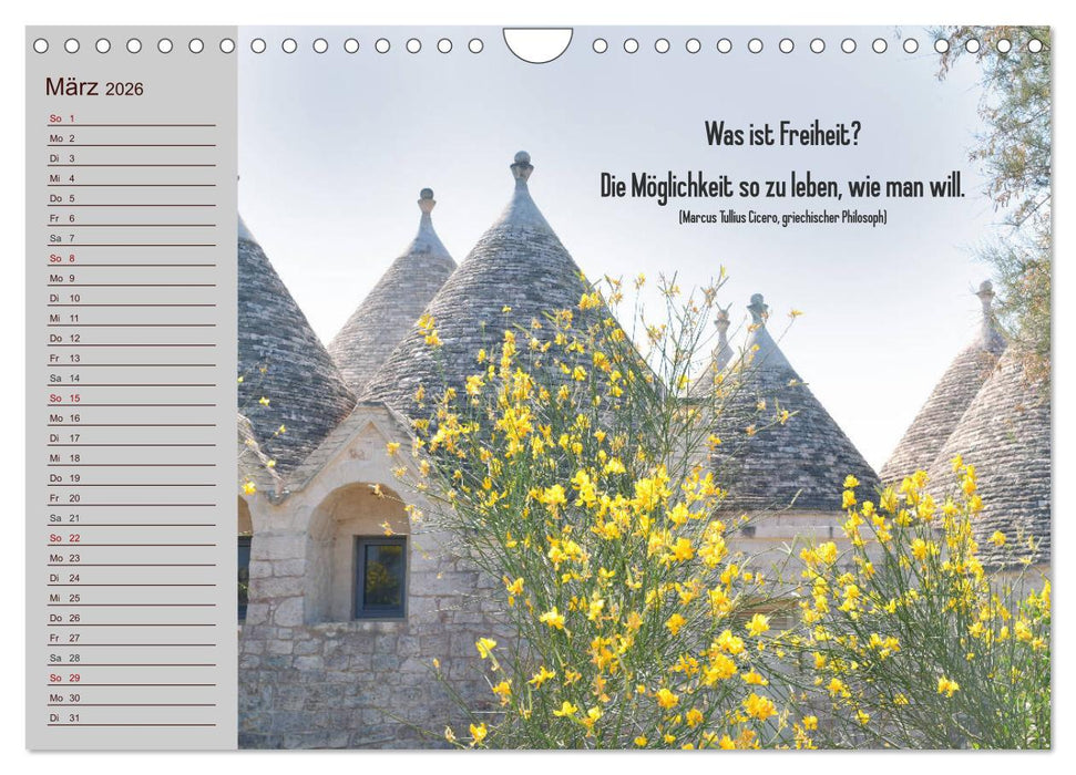 APULIEN Sehnsucht und Wirklichkeit (CALVENDO Wandkalender 2026)