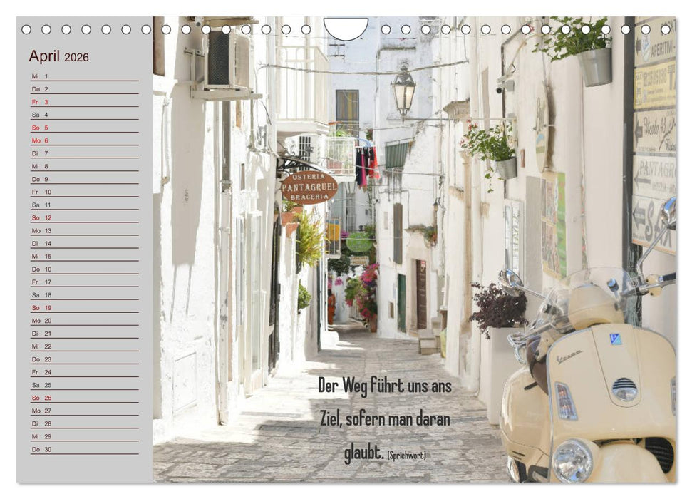 APULIEN Sehnsucht und Wirklichkeit (CALVENDO Wandkalender 2026)