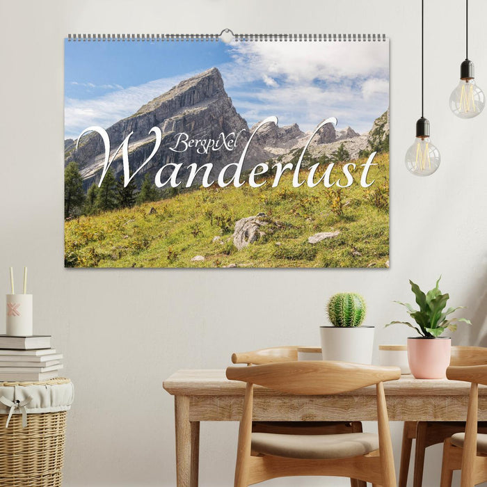 Bergpixels Wanderlust (CALVENDO Wandkalender 2026)