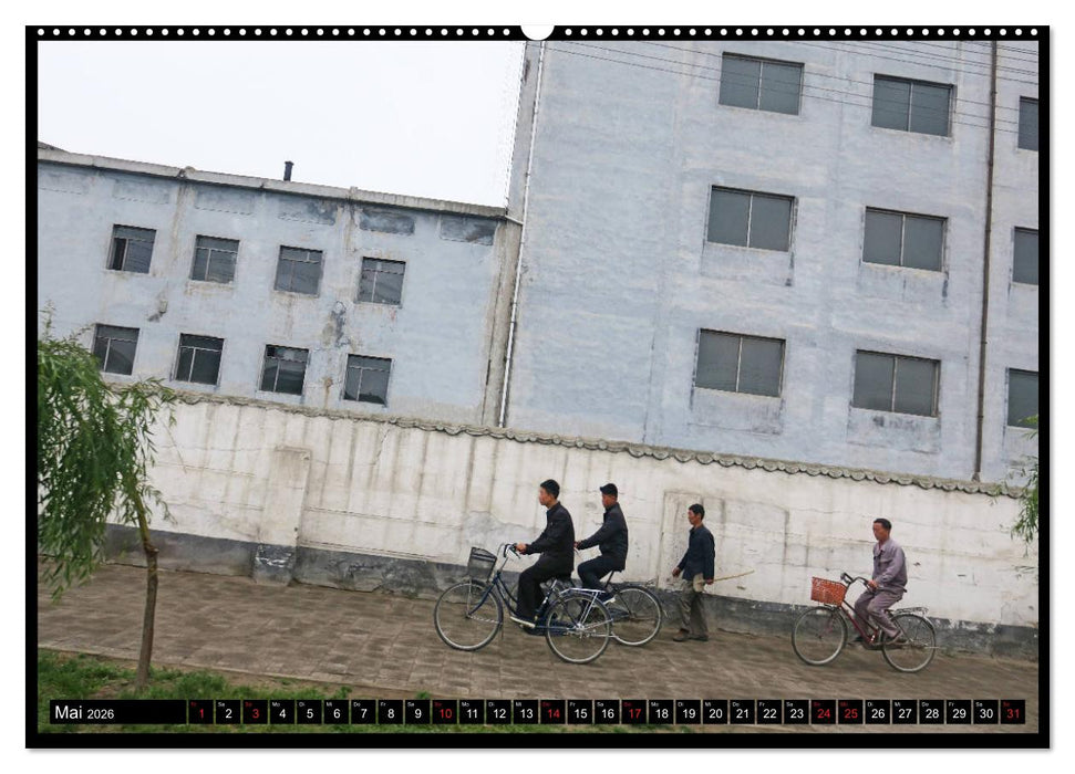 Nordkorea - Die große Leere (CALVENDO Premium Wandkalender 2026)