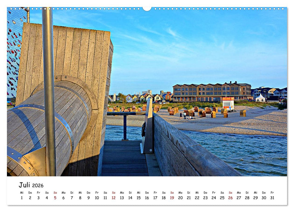 Heiligenhafenliebe (CALVENDO Premium Wandkalender 2026)