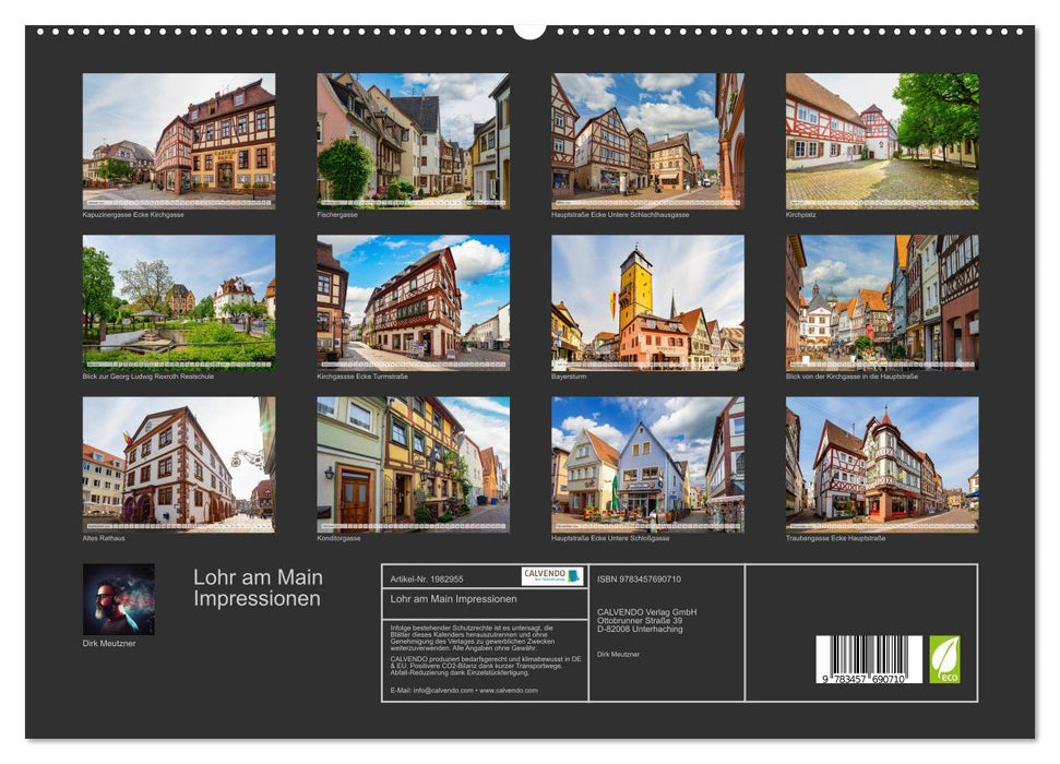 Lohr am Main Impressionen (CALVENDO Premium Wandkalender 2026)