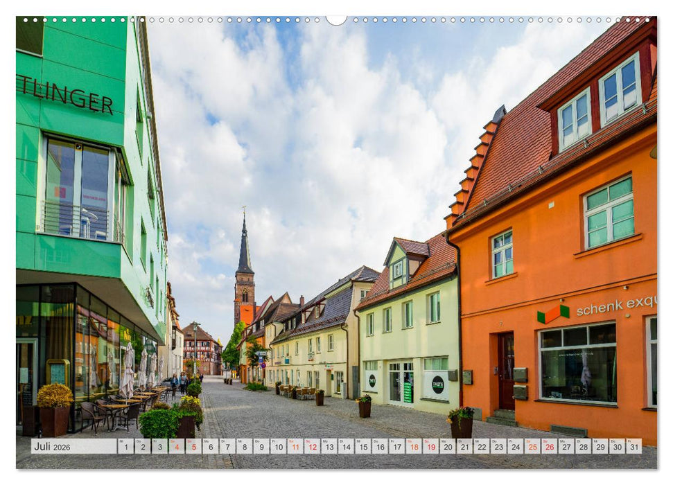 Schwabach Impressionen (CALVENDO Premium Wandkalender 2026)