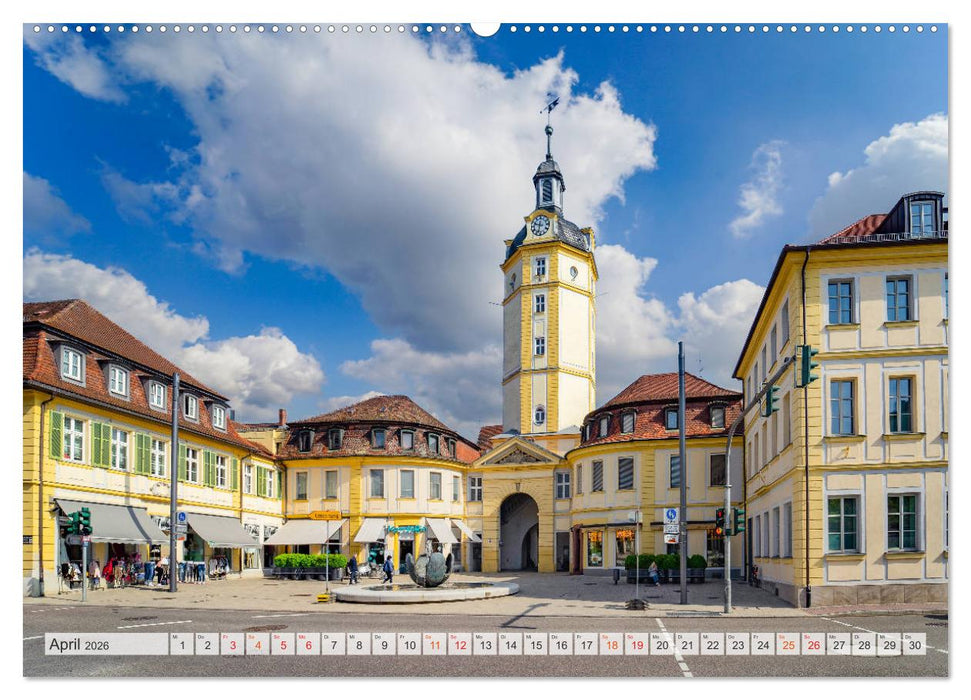 Ansbach Impressionen (CALVENDO Premium Wandkalender 2026)