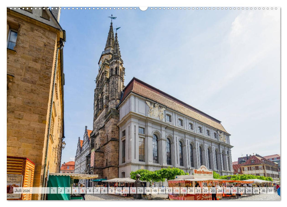 Ansbach Impressionen (CALVENDO Premium Wandkalender 2026)