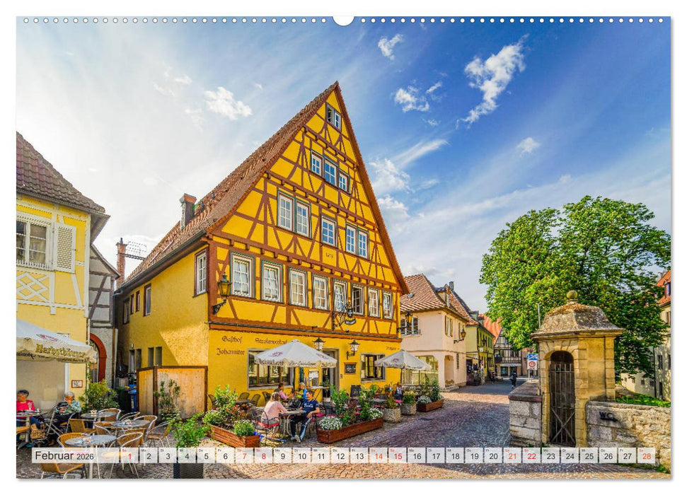 Bad Mergentheim Impressionen (CALVENDO Premium Wandkalender 2026)