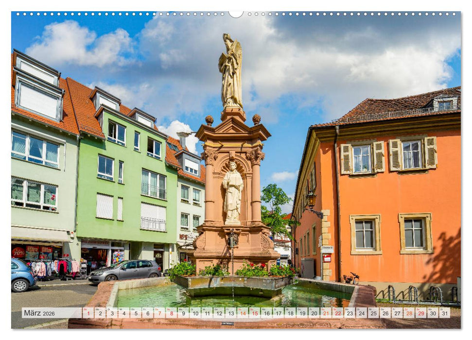 Bad Mergentheim Impressionen (CALVENDO Premium Wandkalender 2026)
