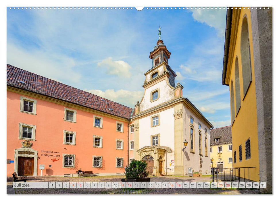 Bad Mergentheim Impressionen (CALVENDO Premium Wandkalender 2026)