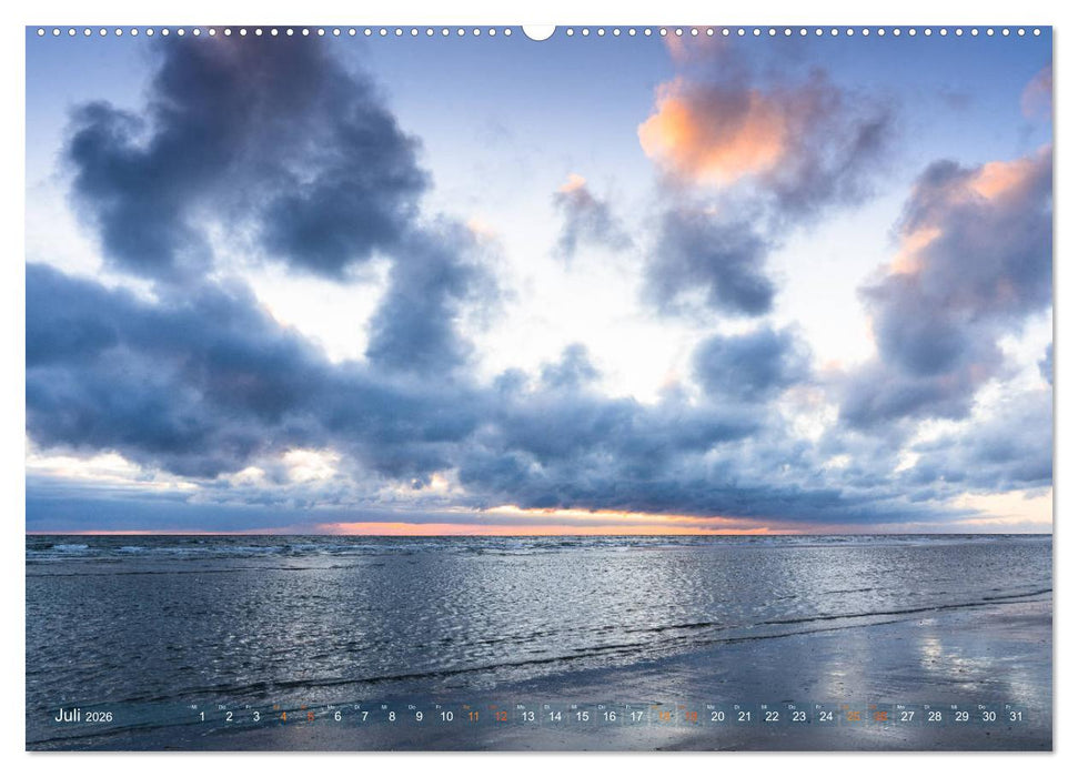 Römö - Strände und Dünen (CALVENDO Premium Wandkalender 2026)