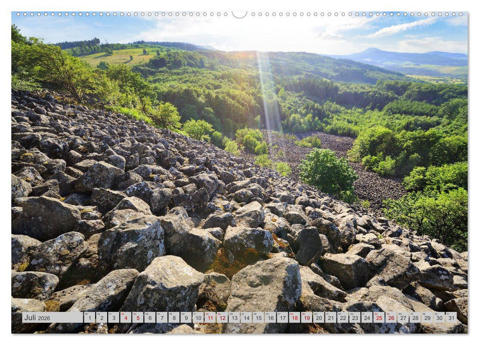 Rhön - Basalt (CALVENDO Premium Wandkalender 2026)