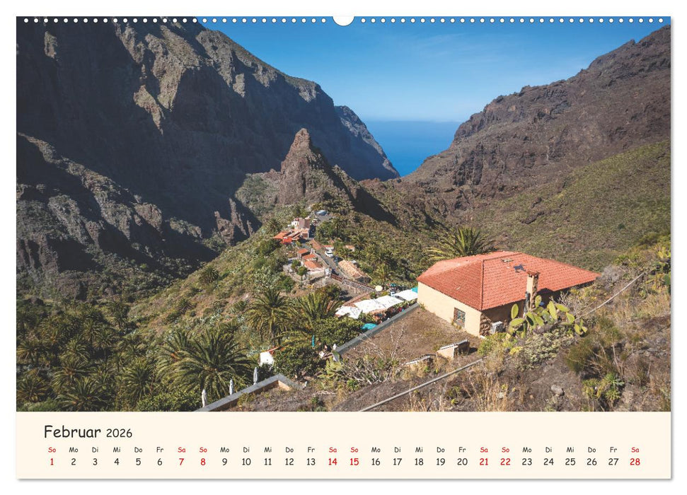 Teneriffa in Bildern (CALVENDO Wandkalender 2026)