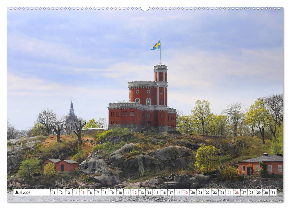 Landmarken der Ostsee (CALVENDO Premium Wandkalender 2026)