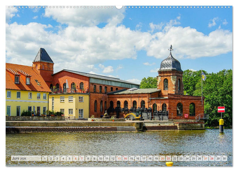 Bernburg Impressionen (CALVENDO Premium Wandkalender 2026)