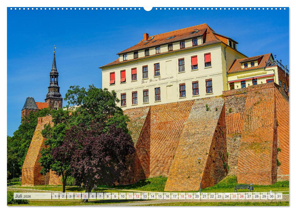 Tangermünde Impressionen (CALVENDO Premium Wandkalender 2026)
