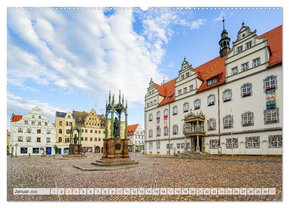 Lutherstadt Wittenberg Impressionen (CALVENDO Premium Wandkalender 2026)