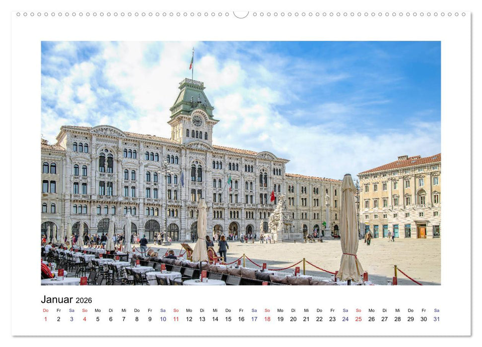 Friaul-Julisch Venetien - Triest (CALVENDO Premium Wandkalender 2026)
