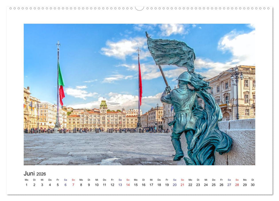 Friaul-Julisch Venetien - Triest (CALVENDO Premium Wandkalender 2026)