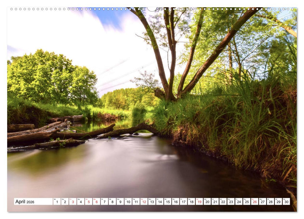 Brandenburgs Gewässer (CALVENDO Premium Wandkalender 2026)