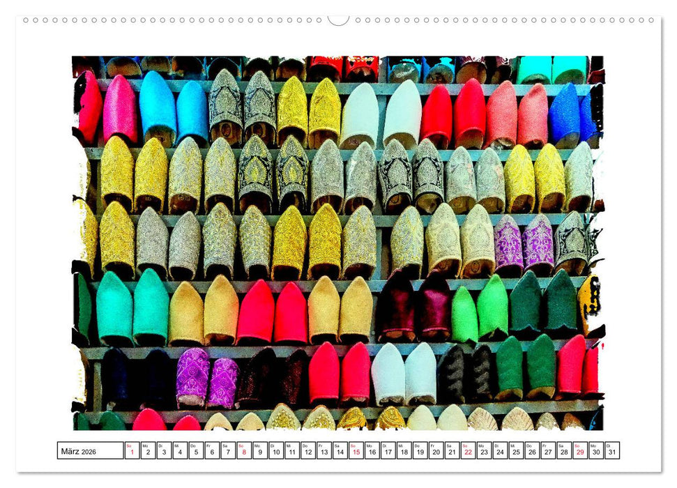 Bezauberndes Marokko (CALVENDO Premium Wandkalender 2026)
