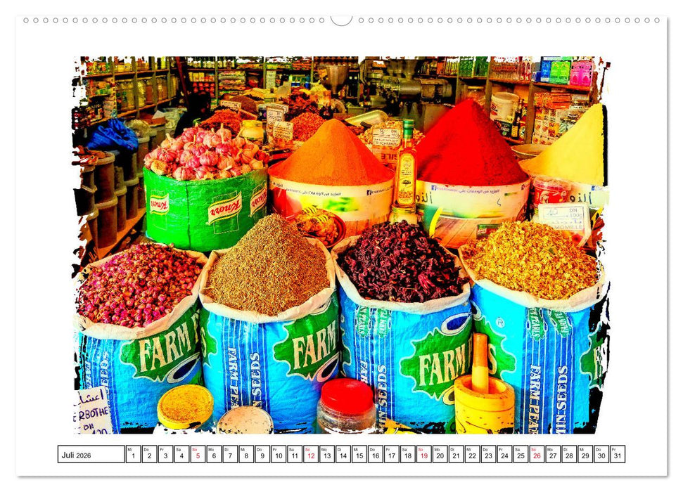 Bezauberndes Marokko (CALVENDO Premium Wandkalender 2026)