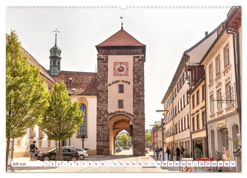 Villingen - historische und moderne Zähringerstadt (CALVENDO Premium Wandkalender 2026)