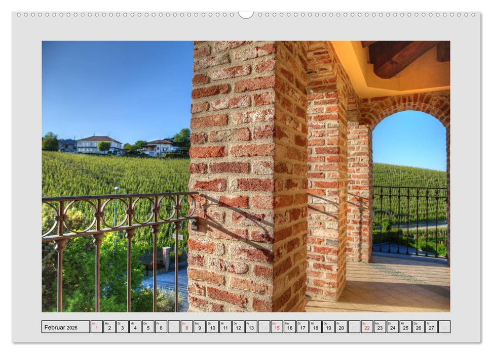 Piemont - die Genussregion Italiens (CALVENDO Premium Wandkalender 2026)