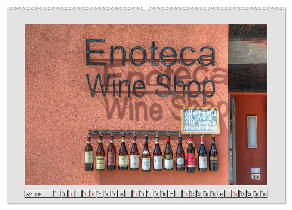 Piemont - die Genussregion Italiens (CALVENDO Premium Wandkalender 2026)