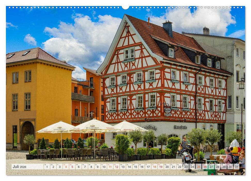 Meiningen Impressionen (CALVENDO Premium Wandkalender 2026)
