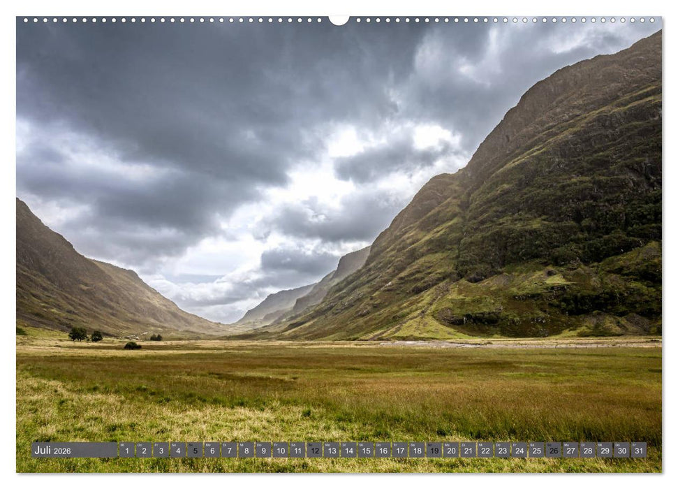 Schottland - Mythos Highlands (CALVENDO Premium Wandkalender 2026)