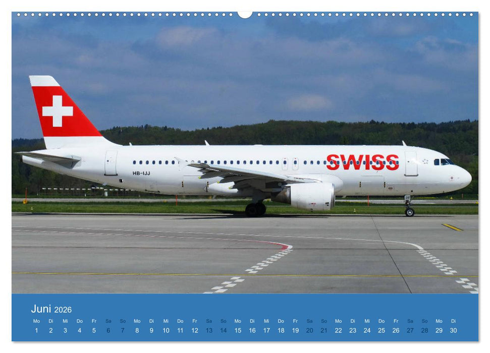 Airbus Airliners (CALVENDO Wandkalender 2026)